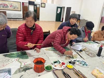 西安市雁塔区文化馆开展文化培训进社区活动